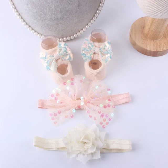 Baby Accessories   Socks 3Pcs Set Kids Newborn Baby