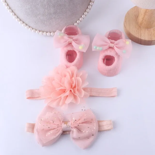 Baby Accessories   Socks 3Pcs Set Kids Newborn Baby