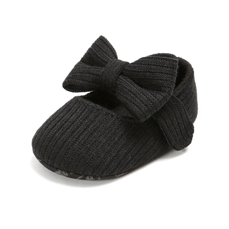 Baby Girl Anti-Slip Bow Sneakers/Princess Shoes