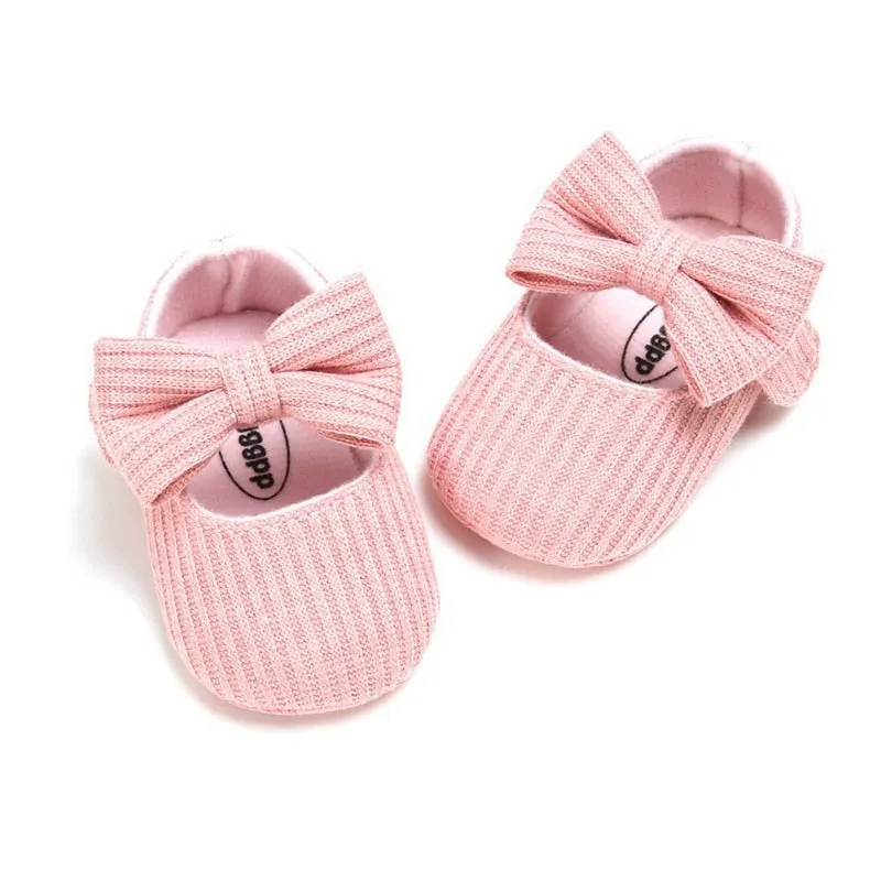 Baby Girl Anti-Slip Bow Sneakers/Princess Shoes