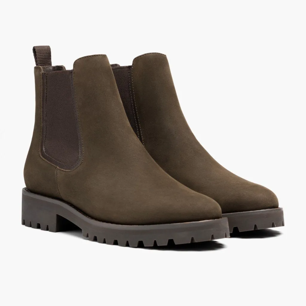 Bootara Women’s Casual Chunky Sole Milear Ankle Boots New Winter Low Cut Round Toe Martin Boots for Cross Border Trade