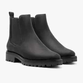 Bootara Women’s Casual Chunky Sole Milear Ankle Boots New Winter Low Cut Round Toe Martin Boots for Cross Border Trade