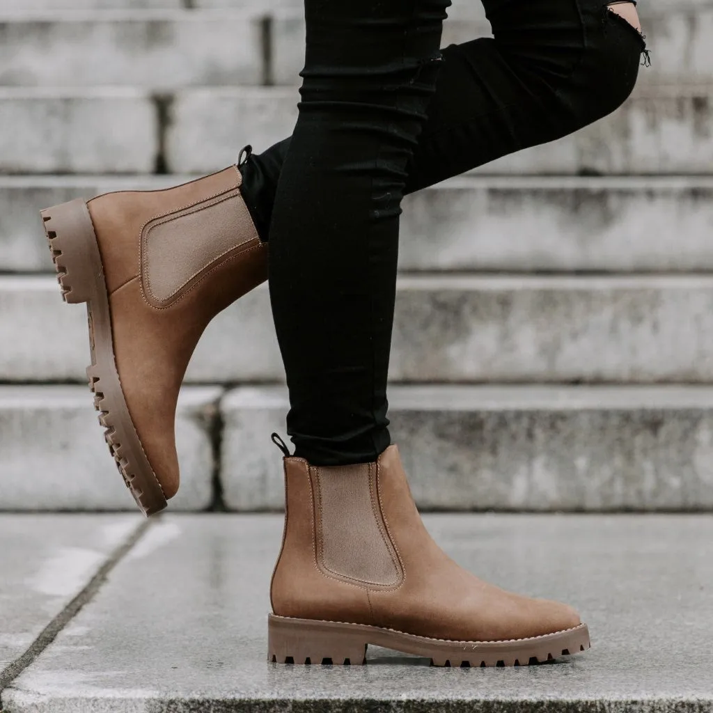 Bootara Women’s Casual Chunky Sole Milear Ankle Boots New Winter Low Cut Round Toe Martin Boots for Cross Border Trade
