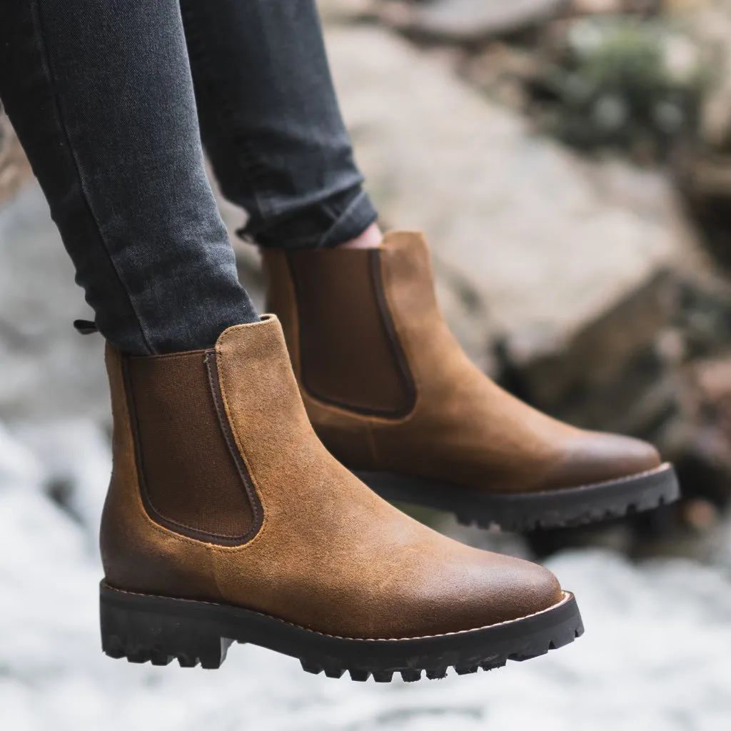 Bootara Women’s Casual Chunky Sole Milear Ankle Boots New Winter Low Cut Round Toe Martin Boots for Cross Border Trade