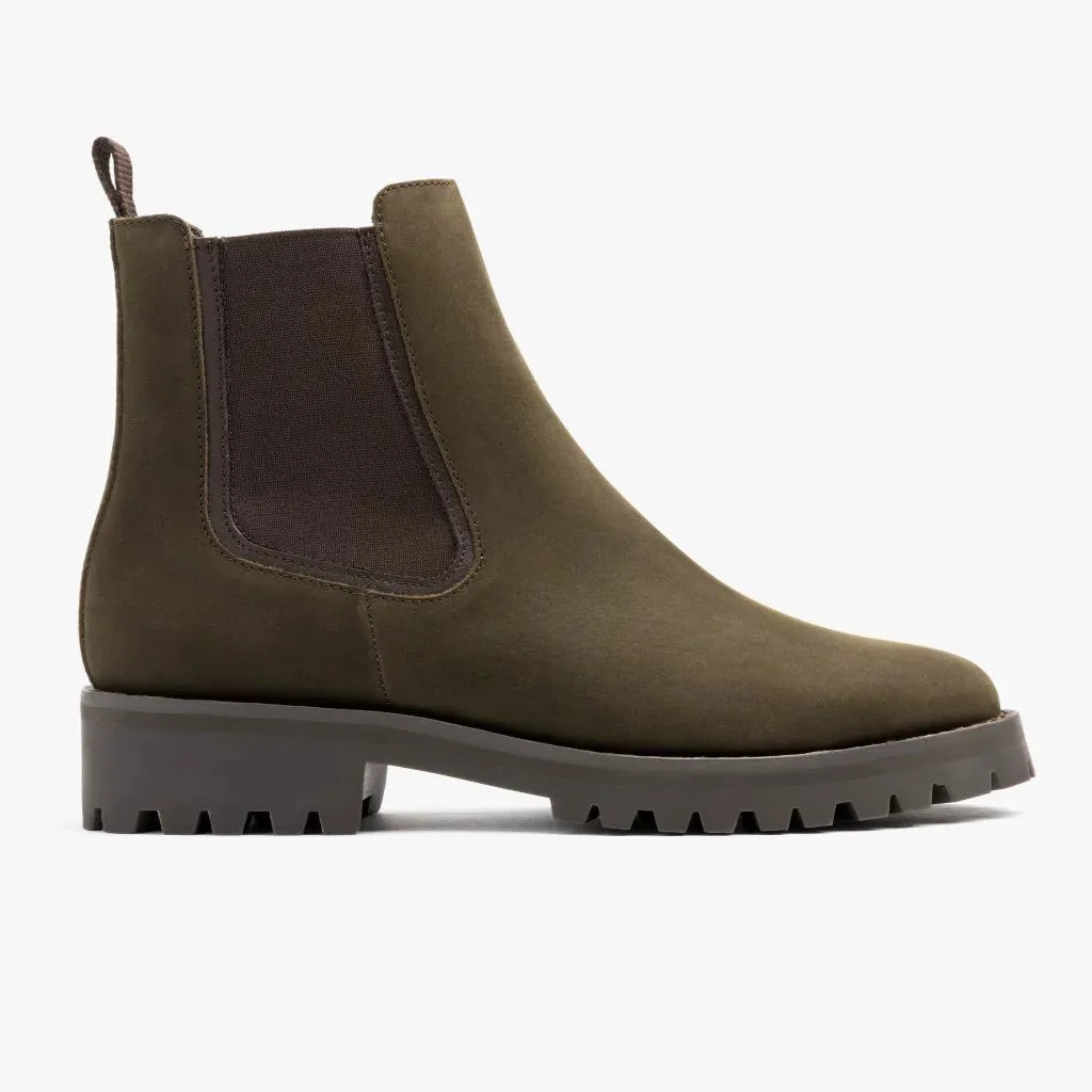 Bootara Women’s Casual Chunky Sole Milear Ankle Boots New Winter Low Cut Round Toe Martin Boots for Cross Border Trade