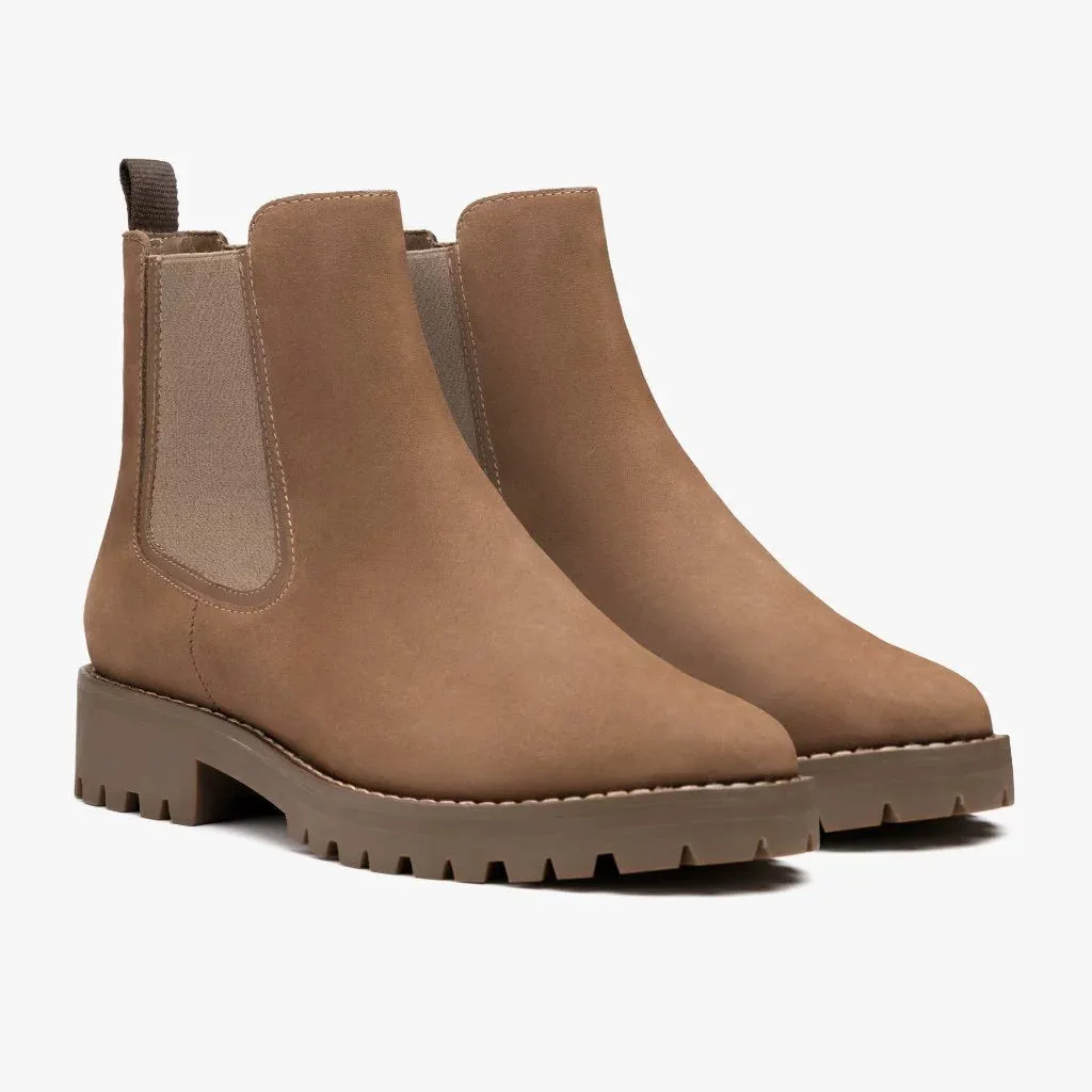 Bootara Women’s Casual Chunky Sole Milear Ankle Boots New Winter Low Cut Round Toe Martin Boots for Cross Border Trade