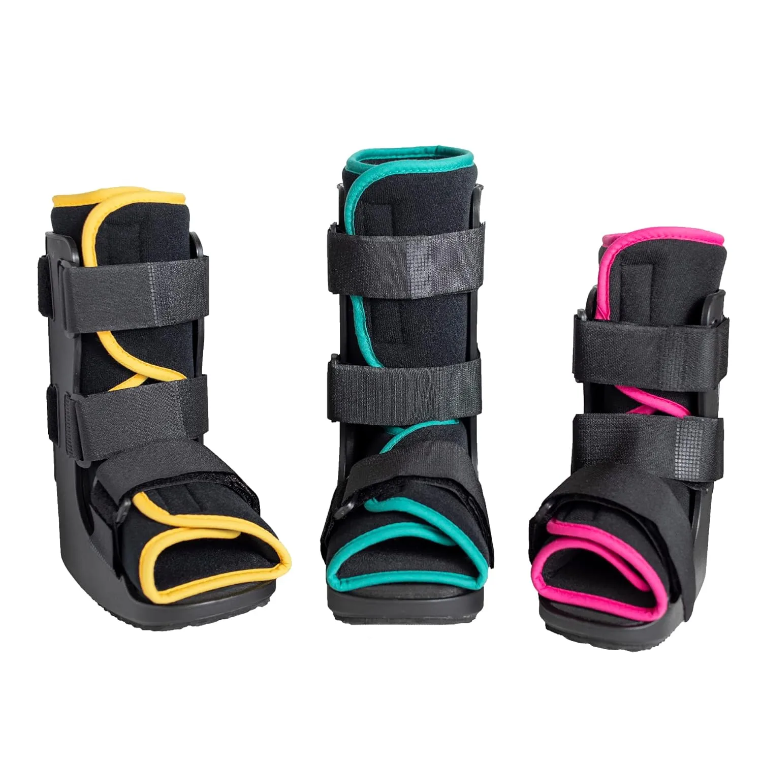 Brace Direct Childrens Pediatric Walker Fracture Boot for Kids Broken Toe or Foot, Left or Right Foot, Lightweight Padded Support Cam Boot for Foot Injury