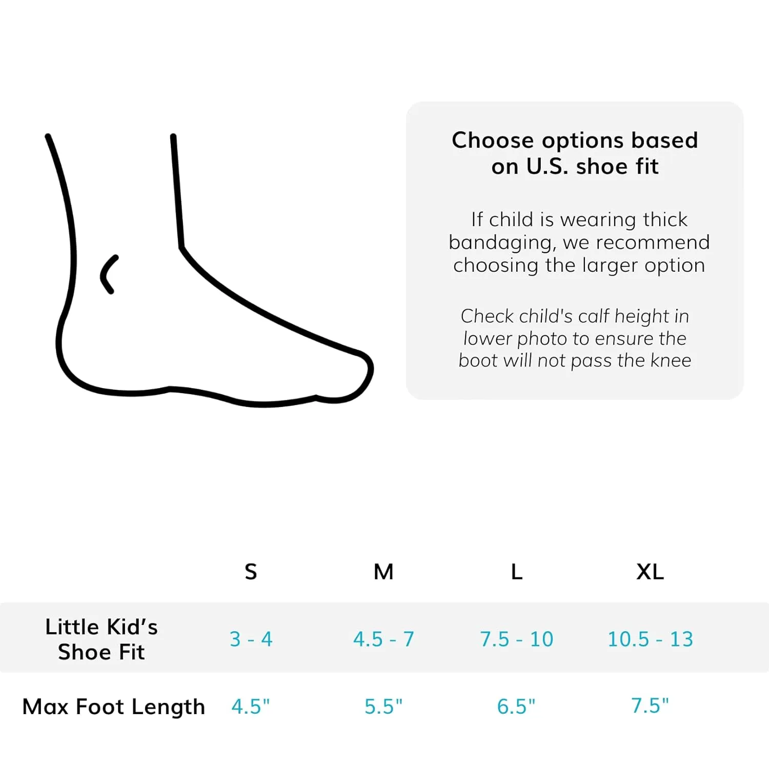 BraceAbility Pediatric Walking Boot - Children's Medical Walker CAM Orthopedic Support Shoe for Youth Ankle Break Injury, Kid's Stress Metatarsal Bone Fracture, Broken Foot or Toe Recovery Cast (XL)
