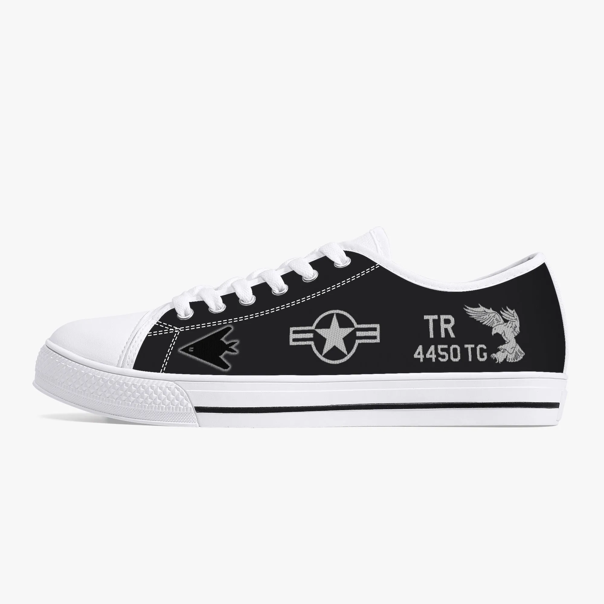 F-117 "Nighthawk" Low Top Canvas Shoes