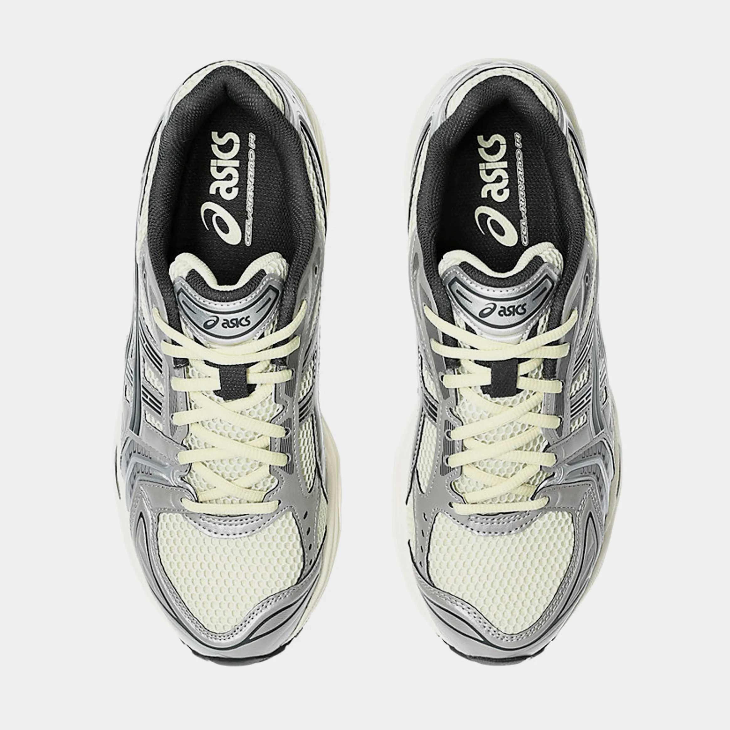 Gel Kayano 14 Mens Running Shoes (Oyster White/Steeple Grey)