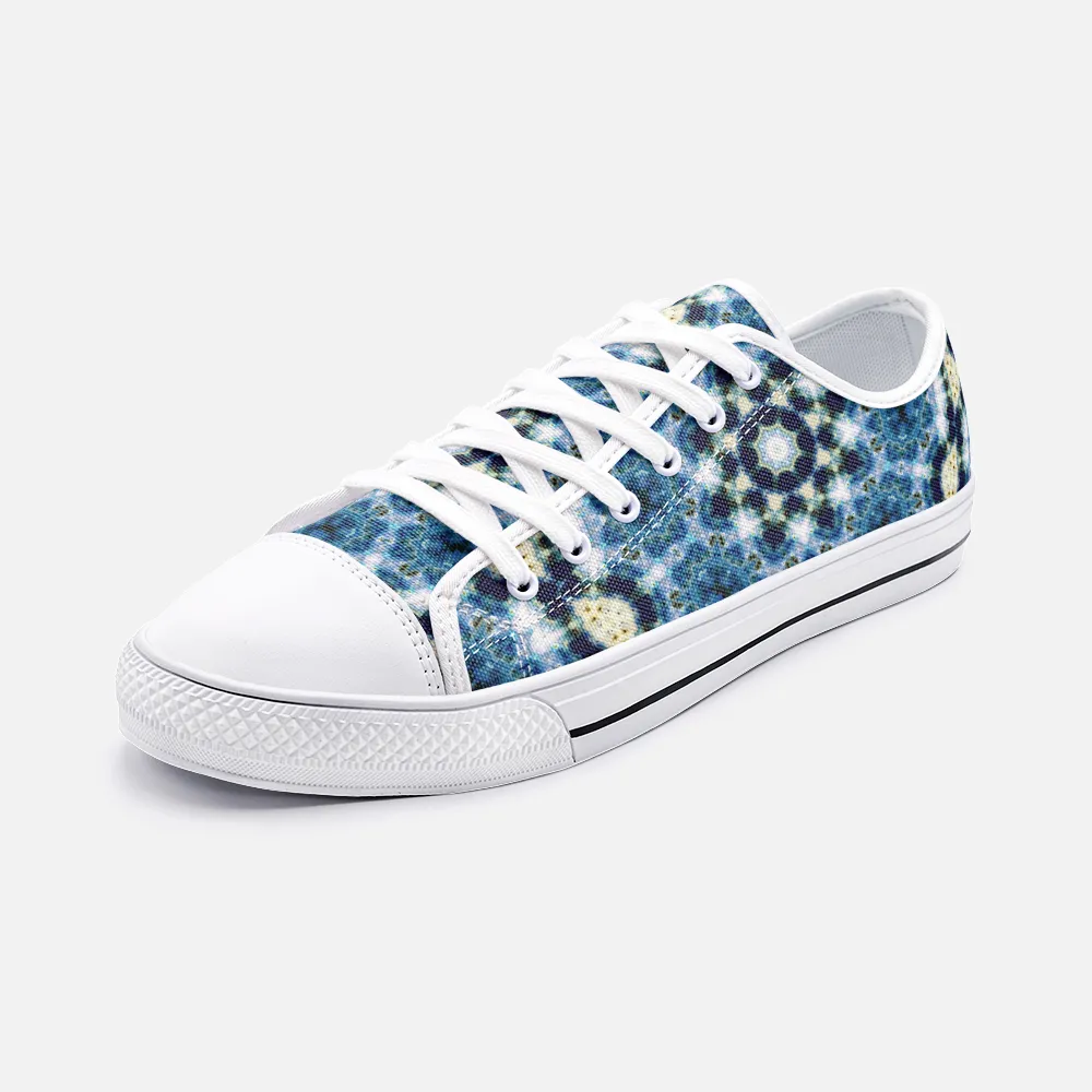 Kithin Psychedelic Canvas Low-Tops
