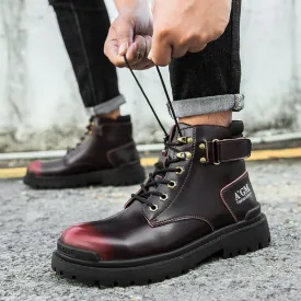 Men's Martin Boots Men's Autumn and Winter Casual Boots