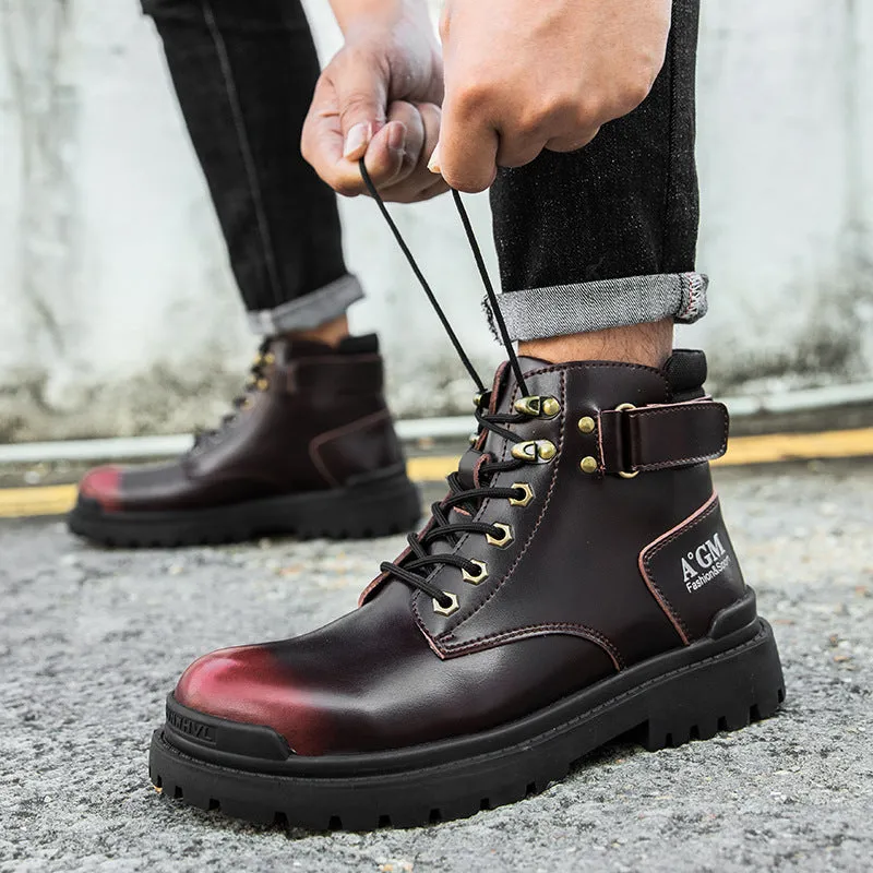 Men's Martin Boots Men's Autumn and Winter Casual Boots