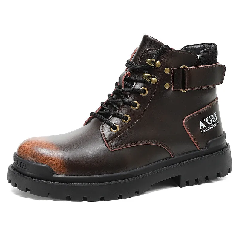 Men's Martin Boots Men's Autumn and Winter Casual Boots