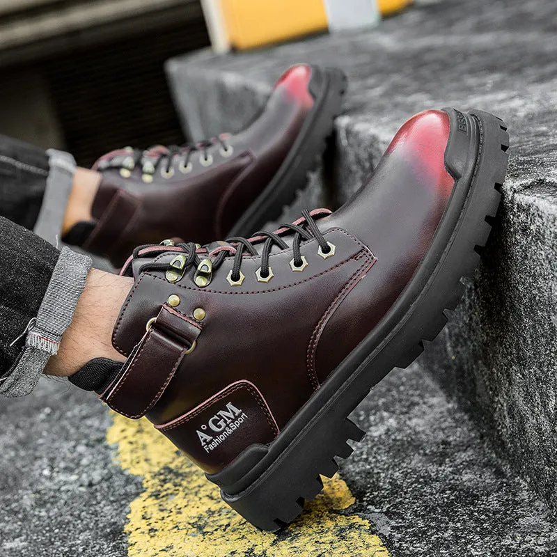 Men's Martin Boots Men's Autumn and Winter Casual Boots