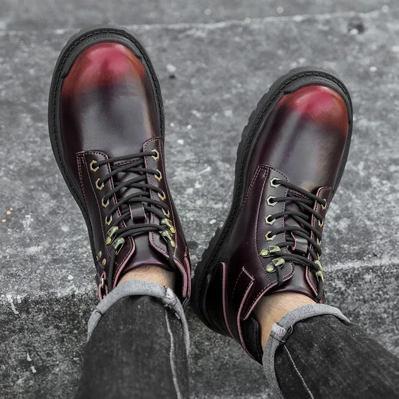 Men's Martin Boots Men's Autumn and Winter Casual Boots