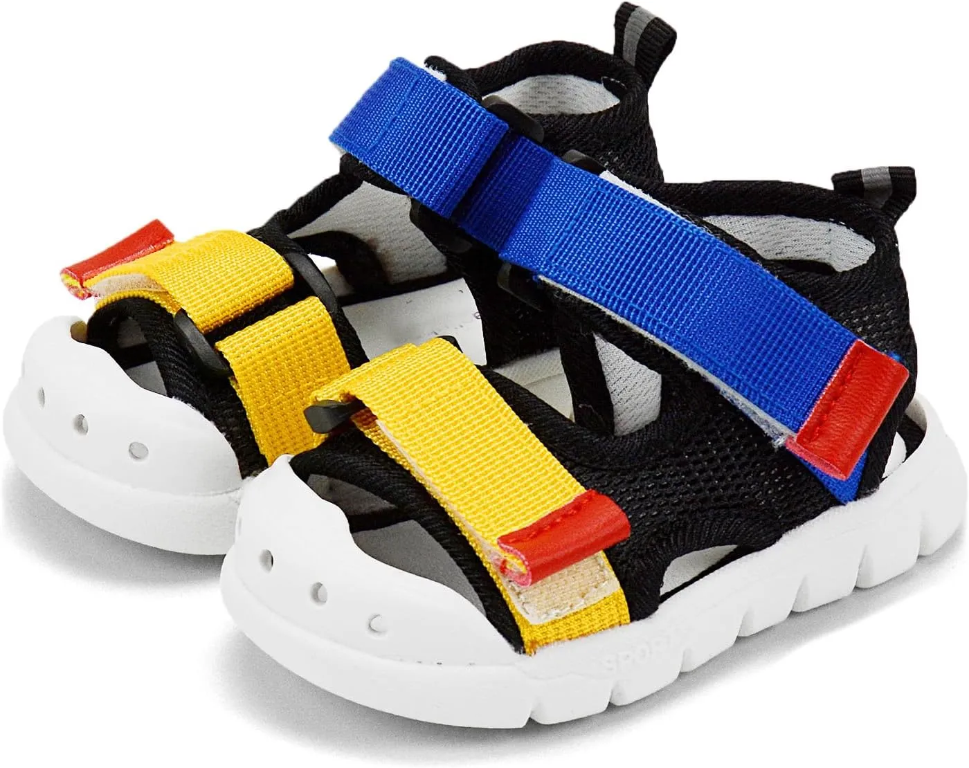 OAISNIT Baby Boys Girls Sports Sandals Lightweight Anti-Slip Rubber Sole Beach Aquatic Water Shoes Summer Toddler First Walking Shoe
