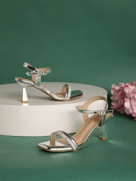 Silver Patent Stiletto Sandals (TC-REN-N1261-SIL)
