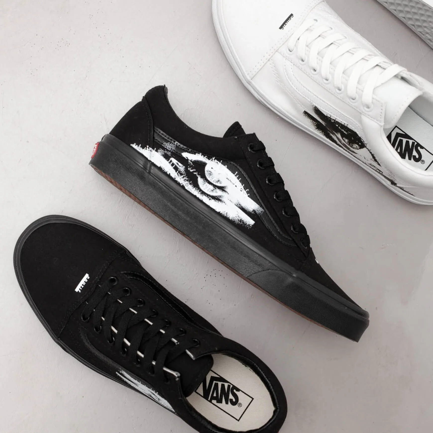 Vans Old Skool "In Another's Eyes" Black Custom