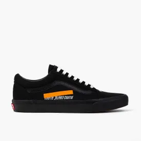 Vans Old Skool "Tape Logo" Orange Custom