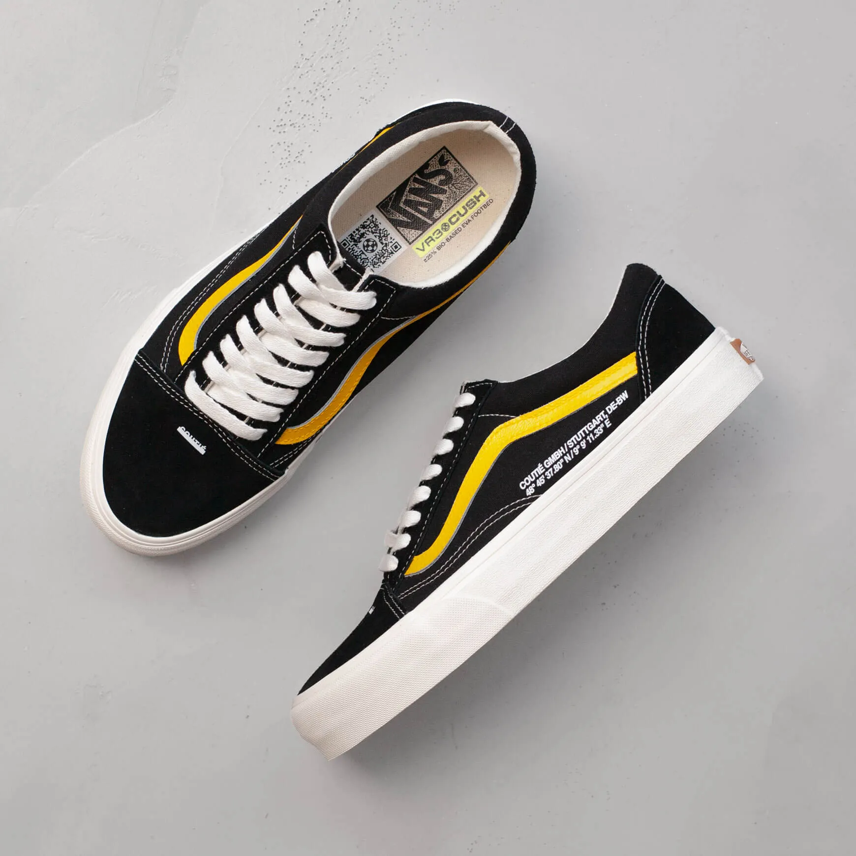 Vans Old Skool VR3 "Geo Logo" Black Custom